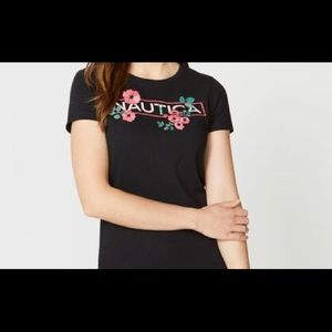 Náutica FLORAL LOGO GRAPHIC TEE